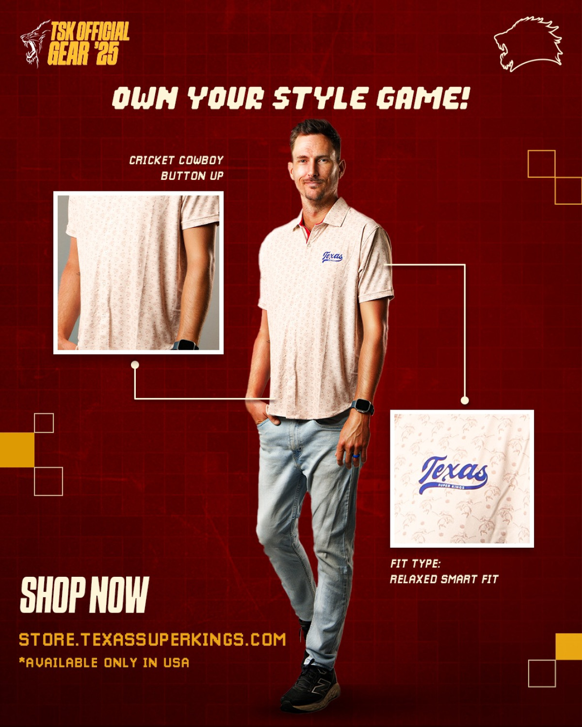 Texas Super Kings Launch New Superfan Merchandise Grab your exclusive fan gear online now! Flaunt passion & style with Super Kings -TSK!!SK!