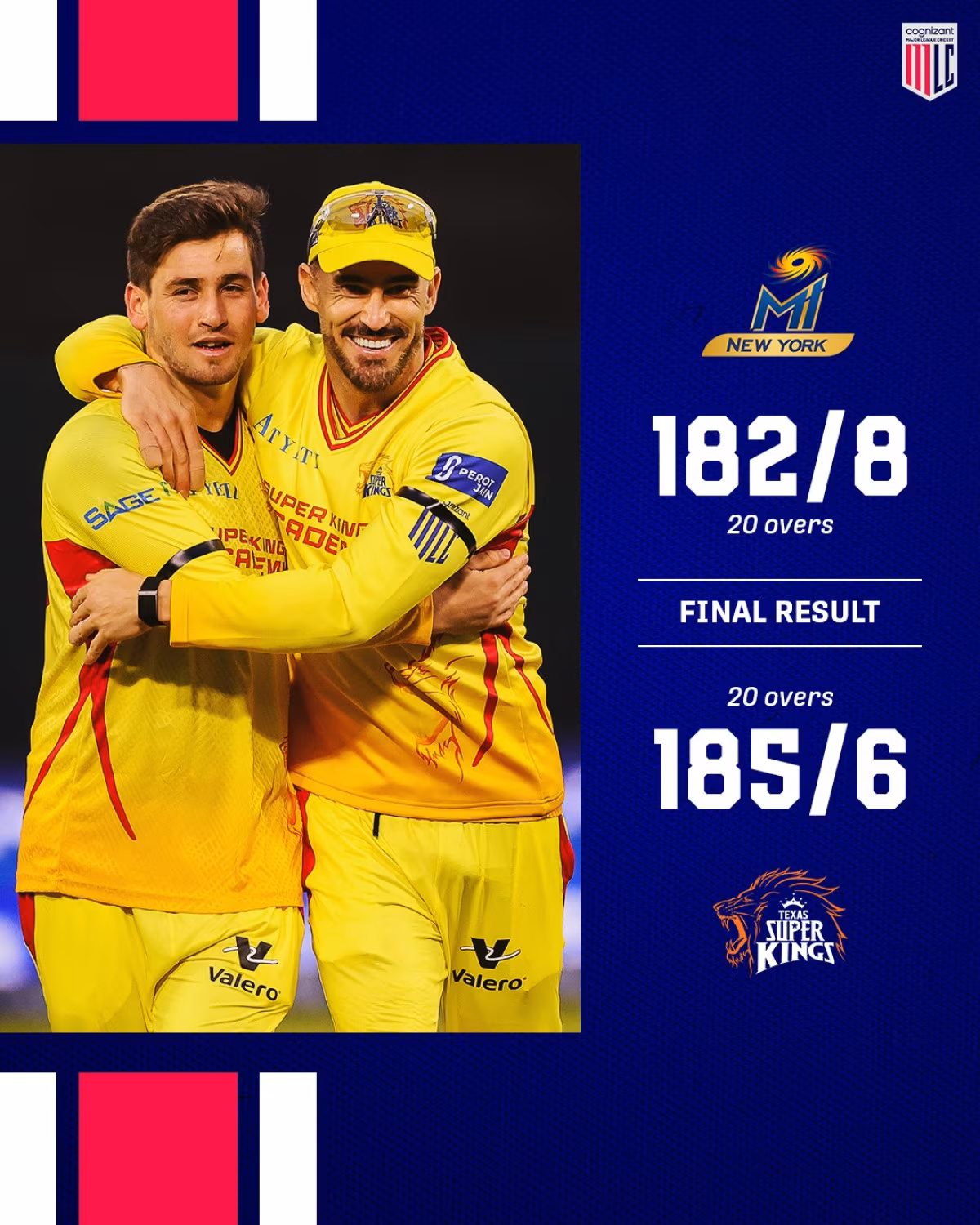 Texas Super Kings Triumph Over MI New York A heart-stopping finish as Texas Super Kings grab a three-run win in MLC thriller tonight.