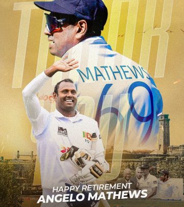 Thank You Angelo: A True Cricket Legend
