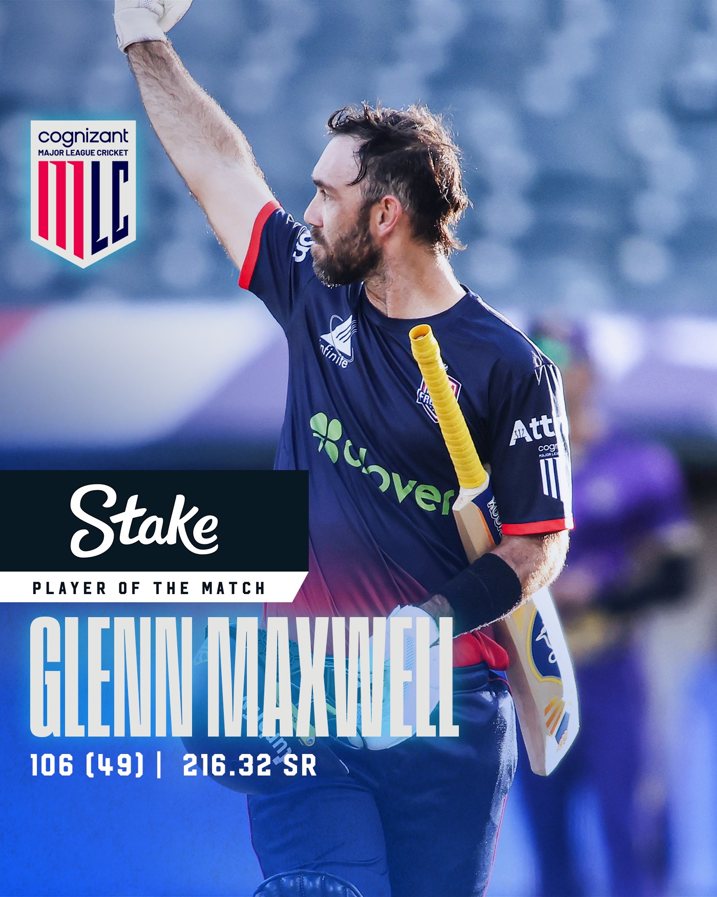 The Big Show Shines With Century in MLC Victory Electrifying century performance in an MLC match proves The Big Show as unmatched talent!