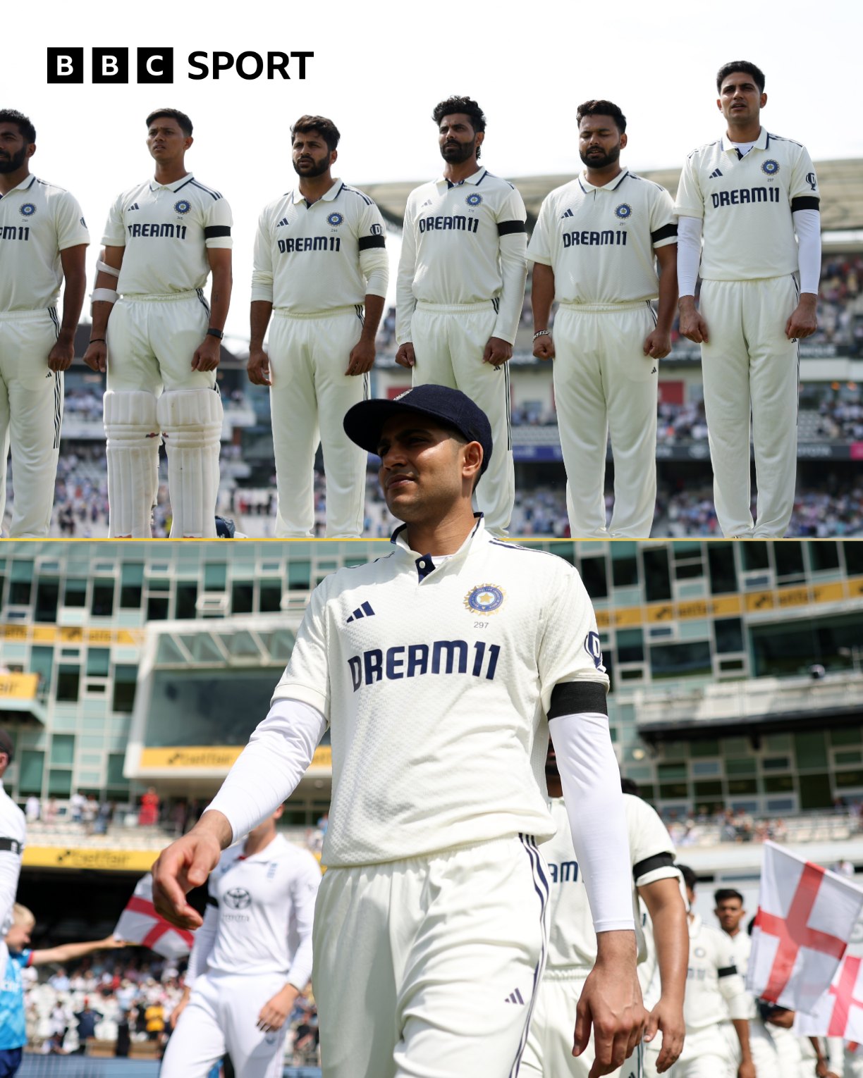 Tribute For Air India Crash Victims Honouring lives lost in the Air India plane crash, a poignant tribute before the match.!!!