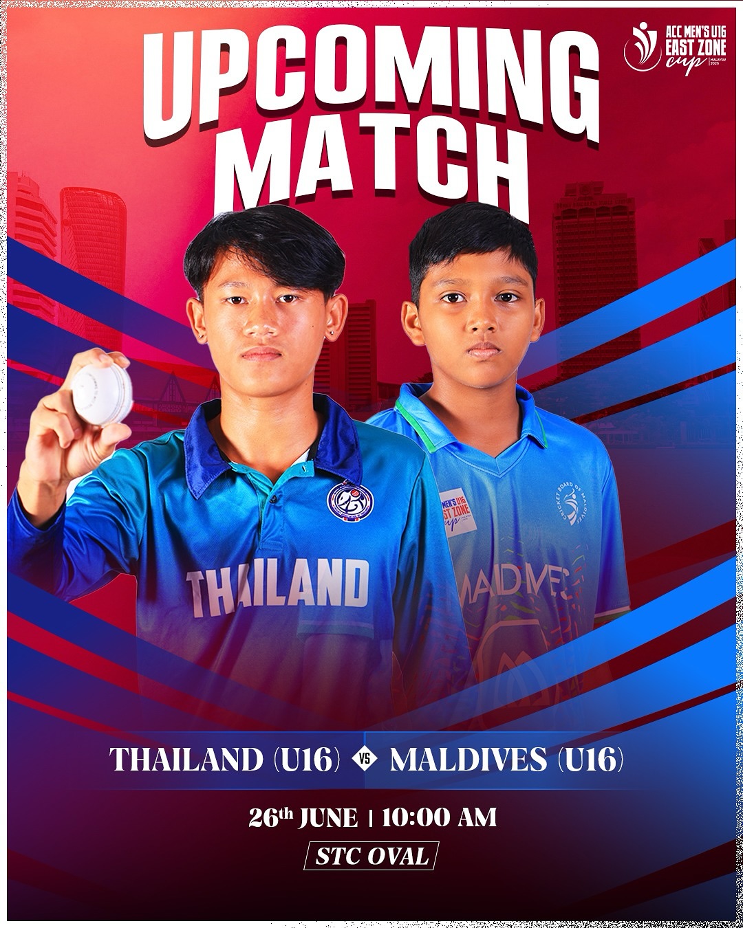 Triple-Header Action In ACC Men’s U16 East Zone Cup