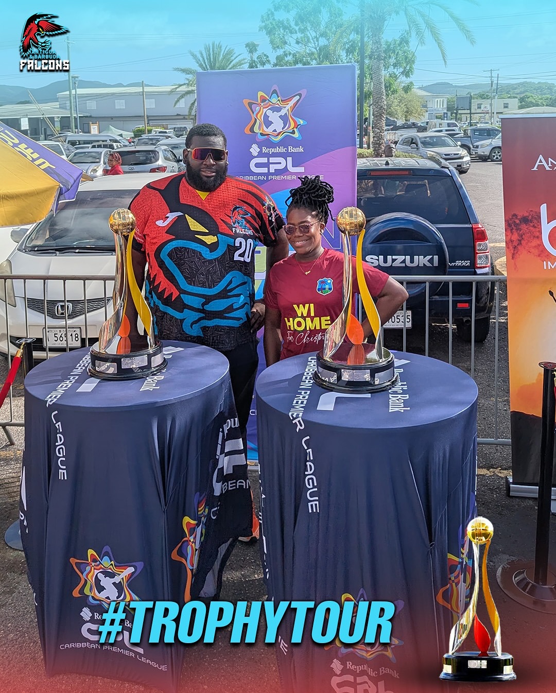 Trophy Tour Launches in Antigua: Jewel Andrew Leads the Charge
