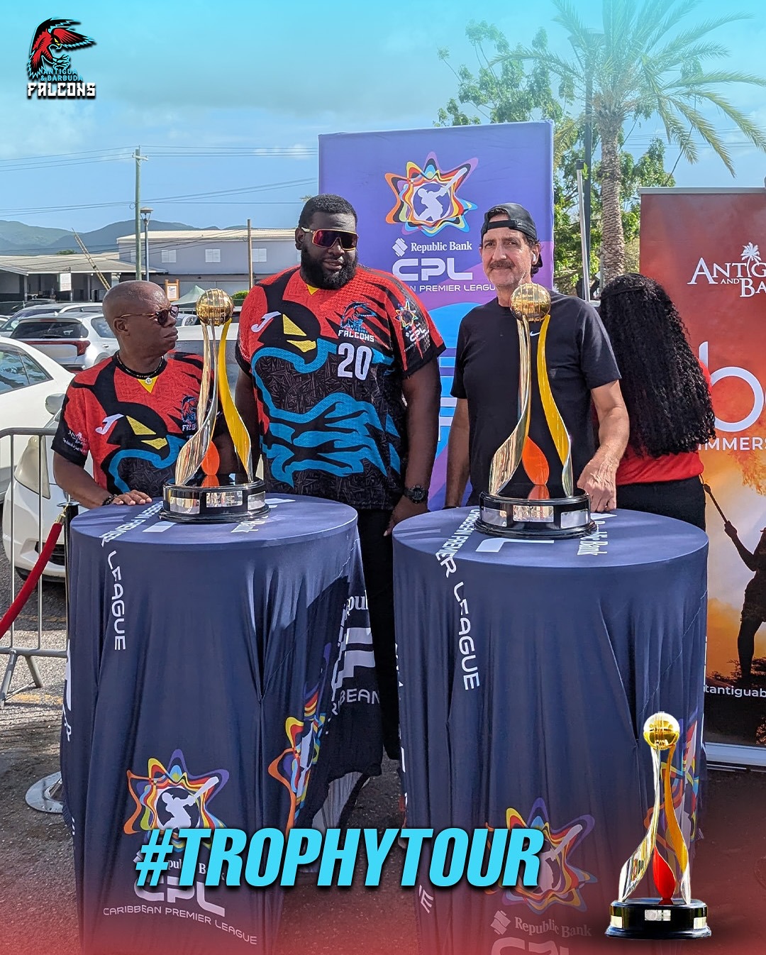 Trophy Tour Launches in Antigua: Jewel Andrew Leads the Charge