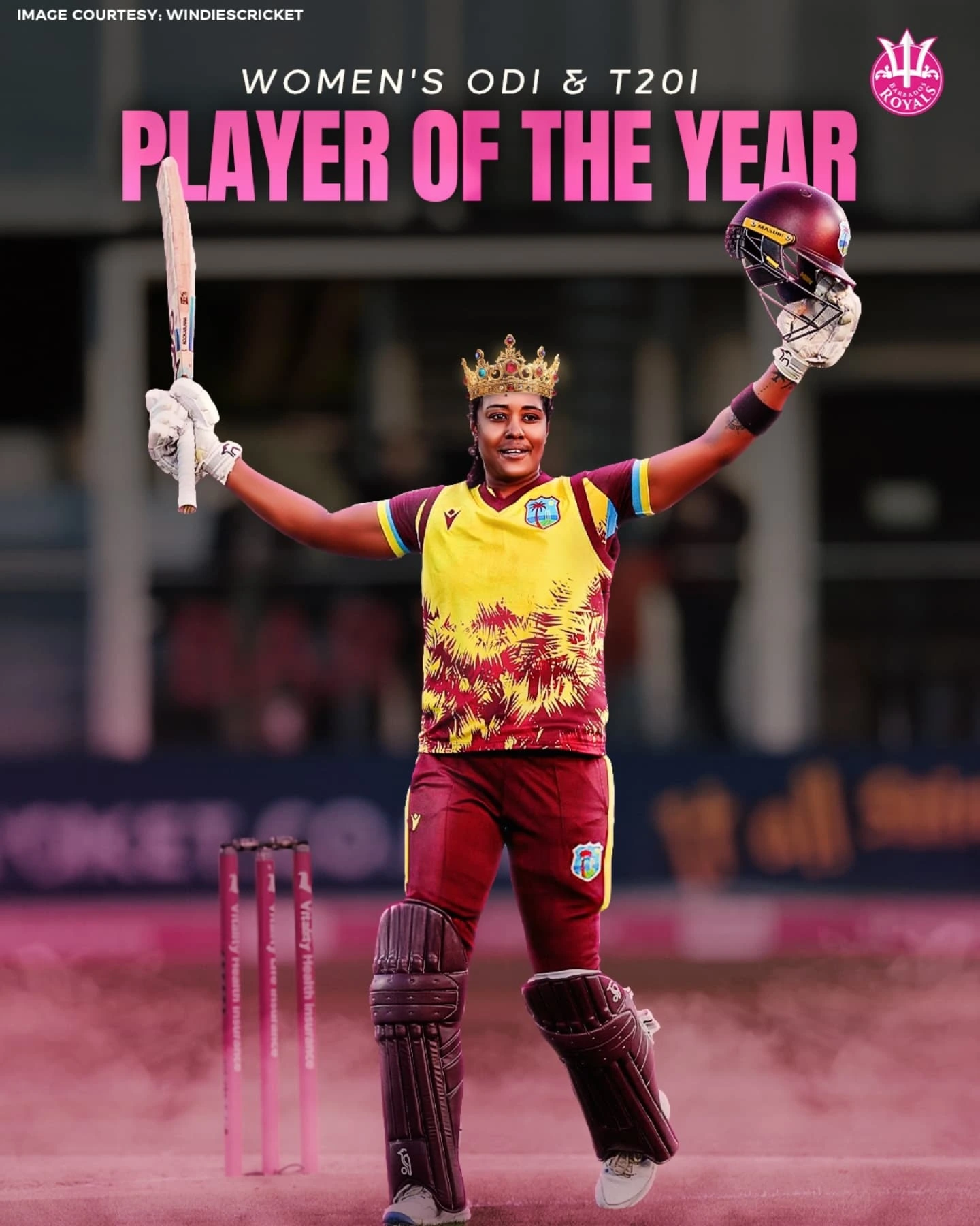 Two Formats, One Hayley Matthews Barbados Royals spotlight the incomparable prowess of Hayley Matthews at Gala Awards25 - V