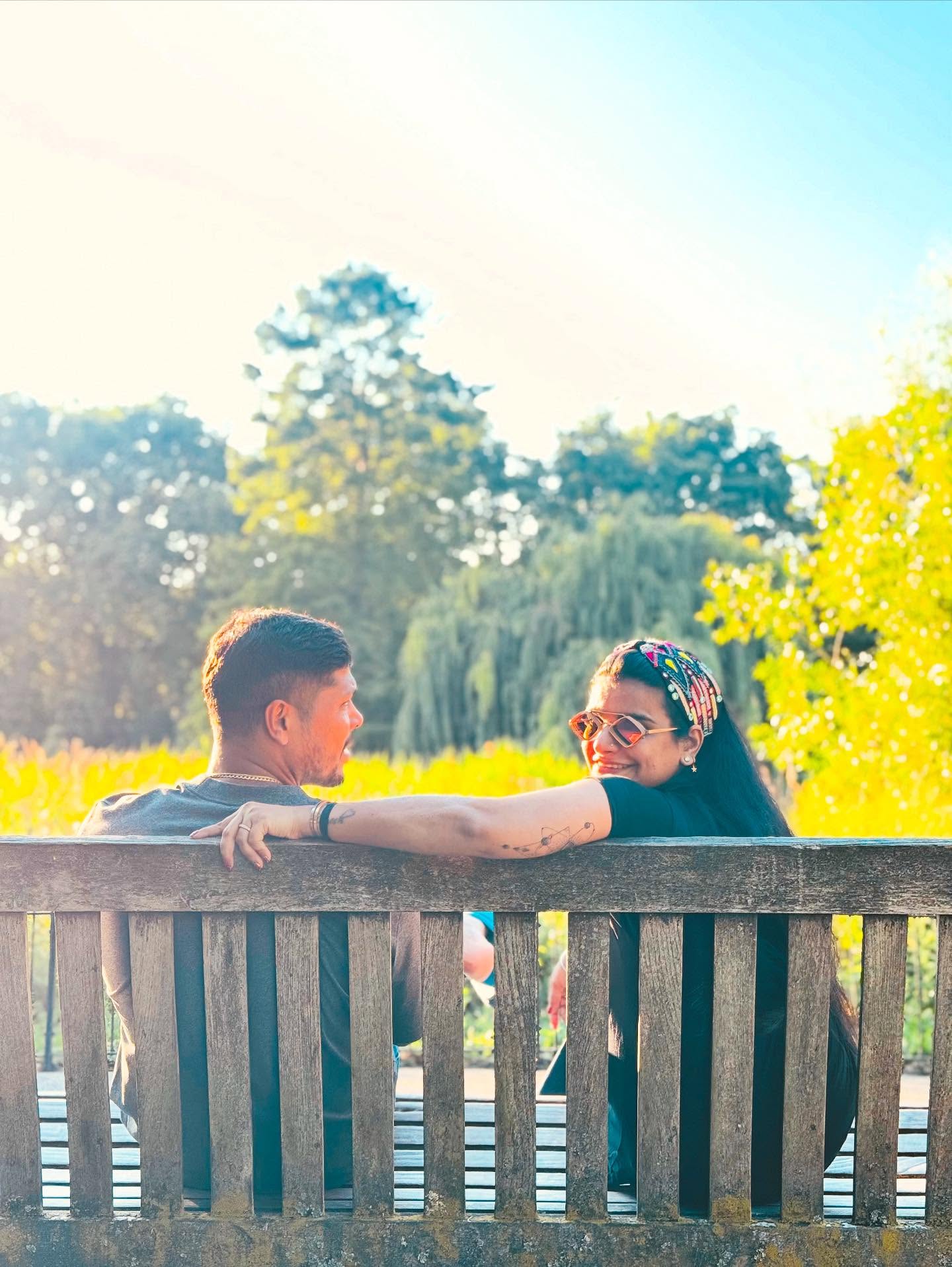 Umesh Yadav Captures Romantic Sunset Moment