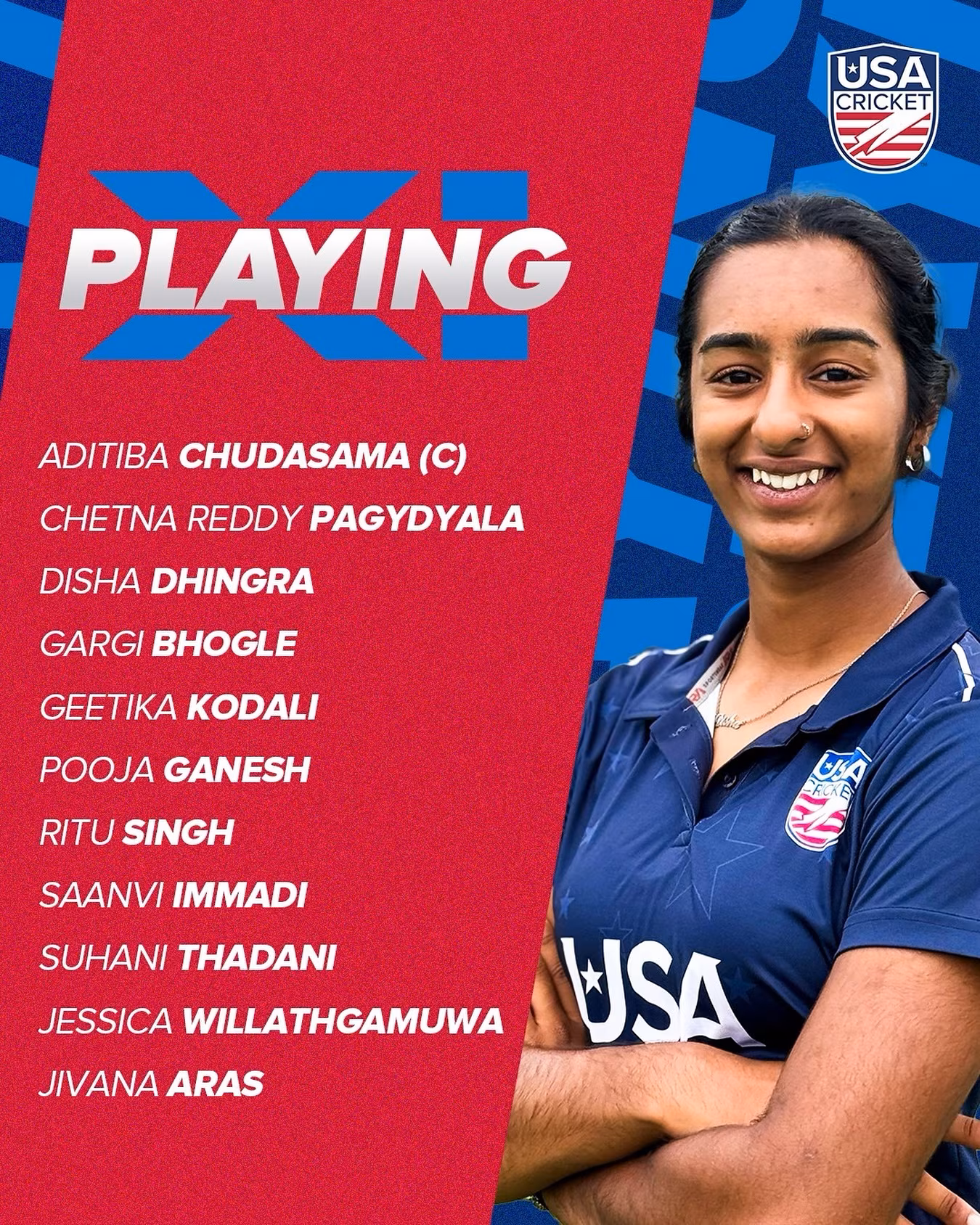 USA Squad Adapts Lineup For T20 Clash Versus Netherlands Dynamic shifts in the playing XI as Team USA opts to bowl first against the Dutch lineup!!