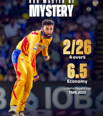 Varun’s Magic Ignites TNPL Stage