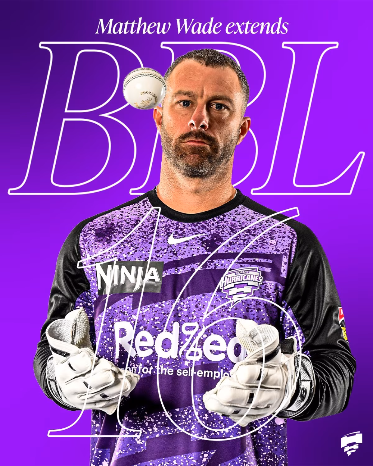 Wade Extends Contract With Hobart Hurricanes Player secures another season with Hurricanes, boosting squad spirit and future dreams.!!!