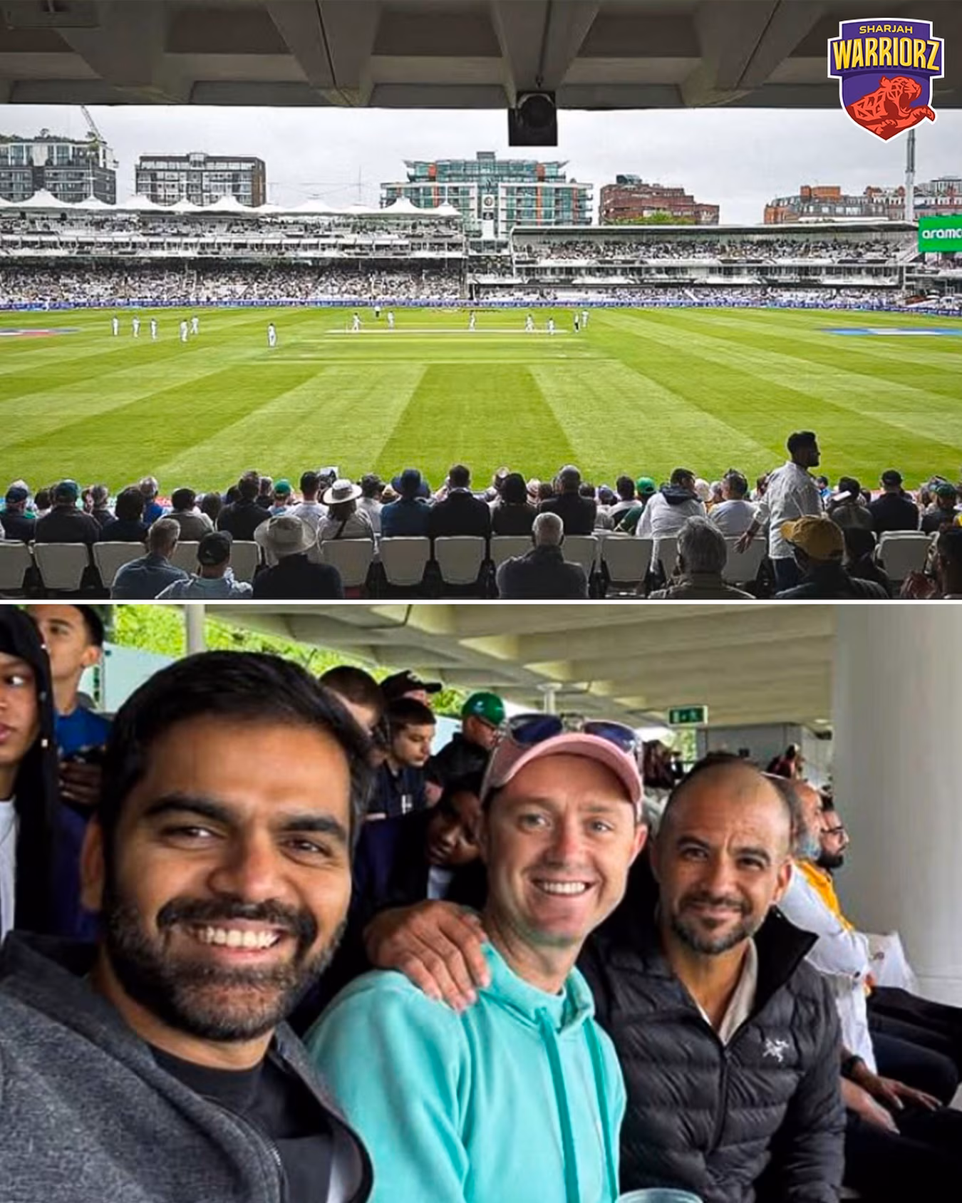 Warriorz Attend WTC Final With JP Duminy Warriorz Shine At The WTC Final, As Cricket Icon JP Duminy Steals The Spotlight With Zest!