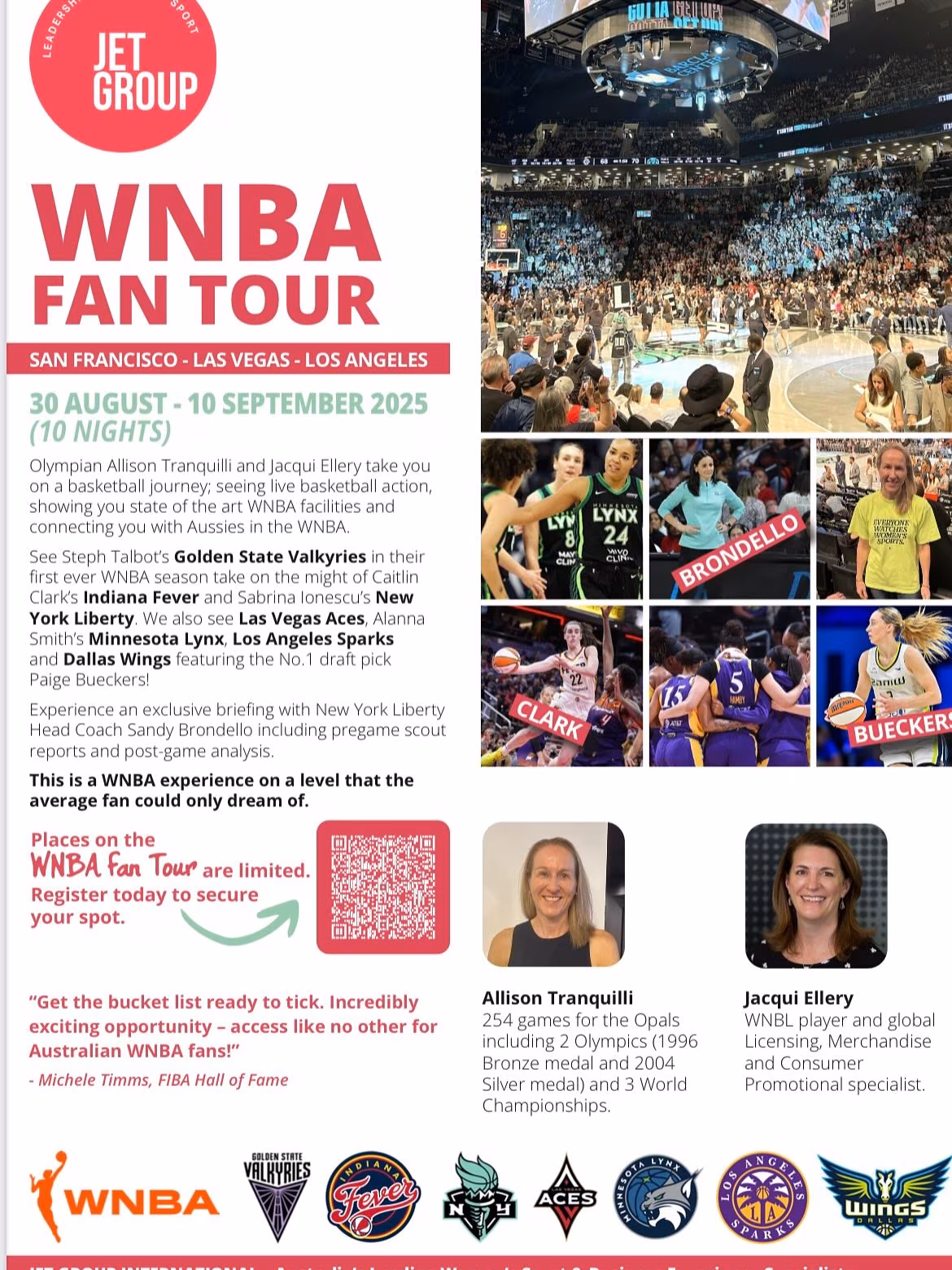 West Coast WNBA Tour Ignites Fandom Movement
