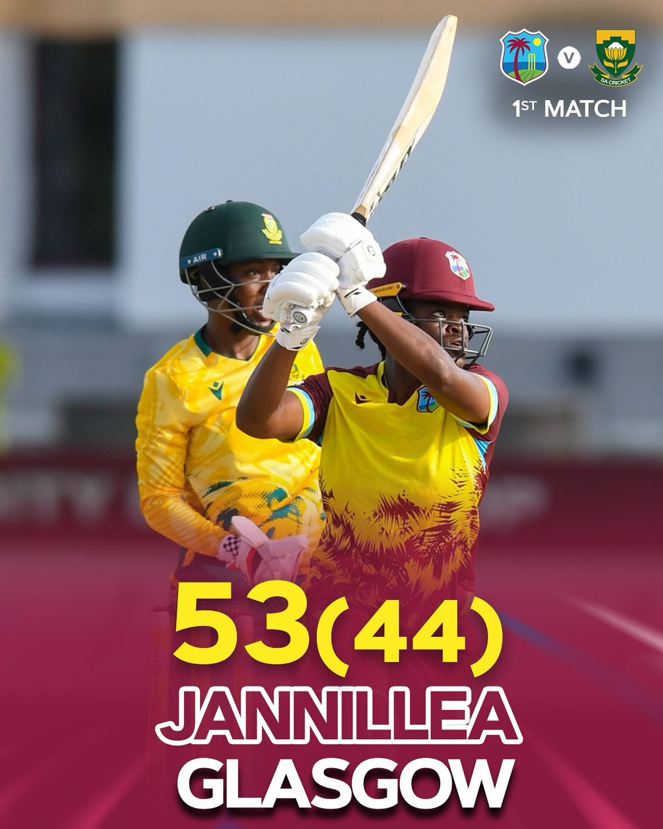 West Indies Women Shatter Sixth Wicket Record Historic milestone: maiden T20I fifty powers record sixth wicket stand in high spirits!!!!