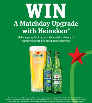Win Match Day Upgrade With Heineken