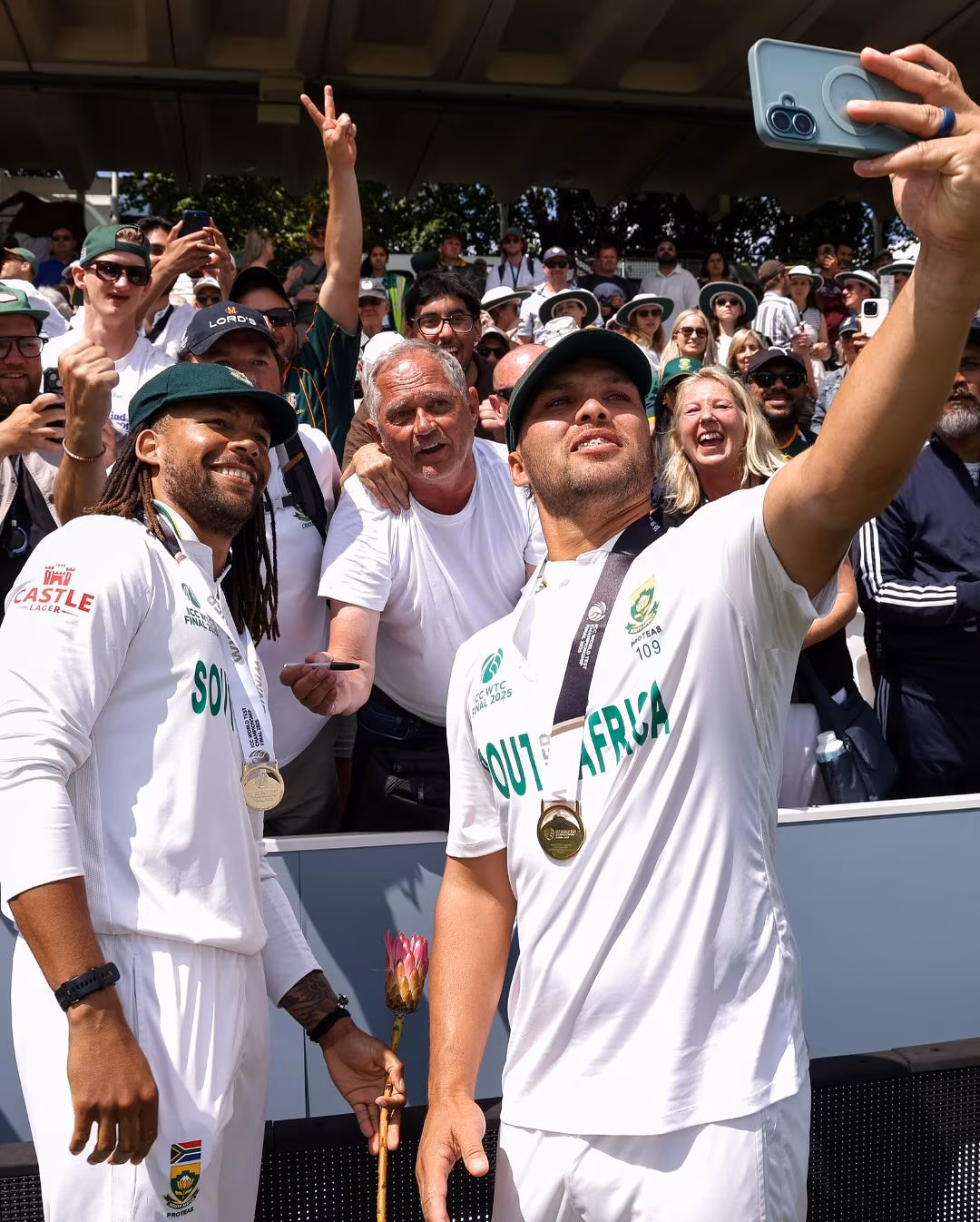 Winning Feeling Lingers at Lords Cricket Ground