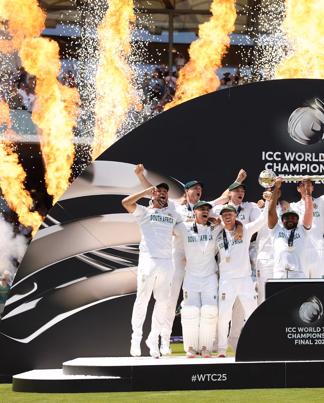 Winning Feeling Lingers at Lords Cricket Ground