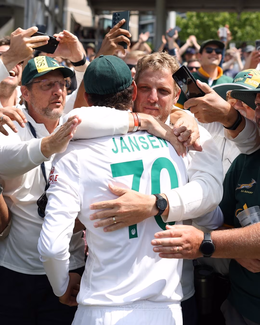 Winning Feeling Lingers at Lords Cricket Ground