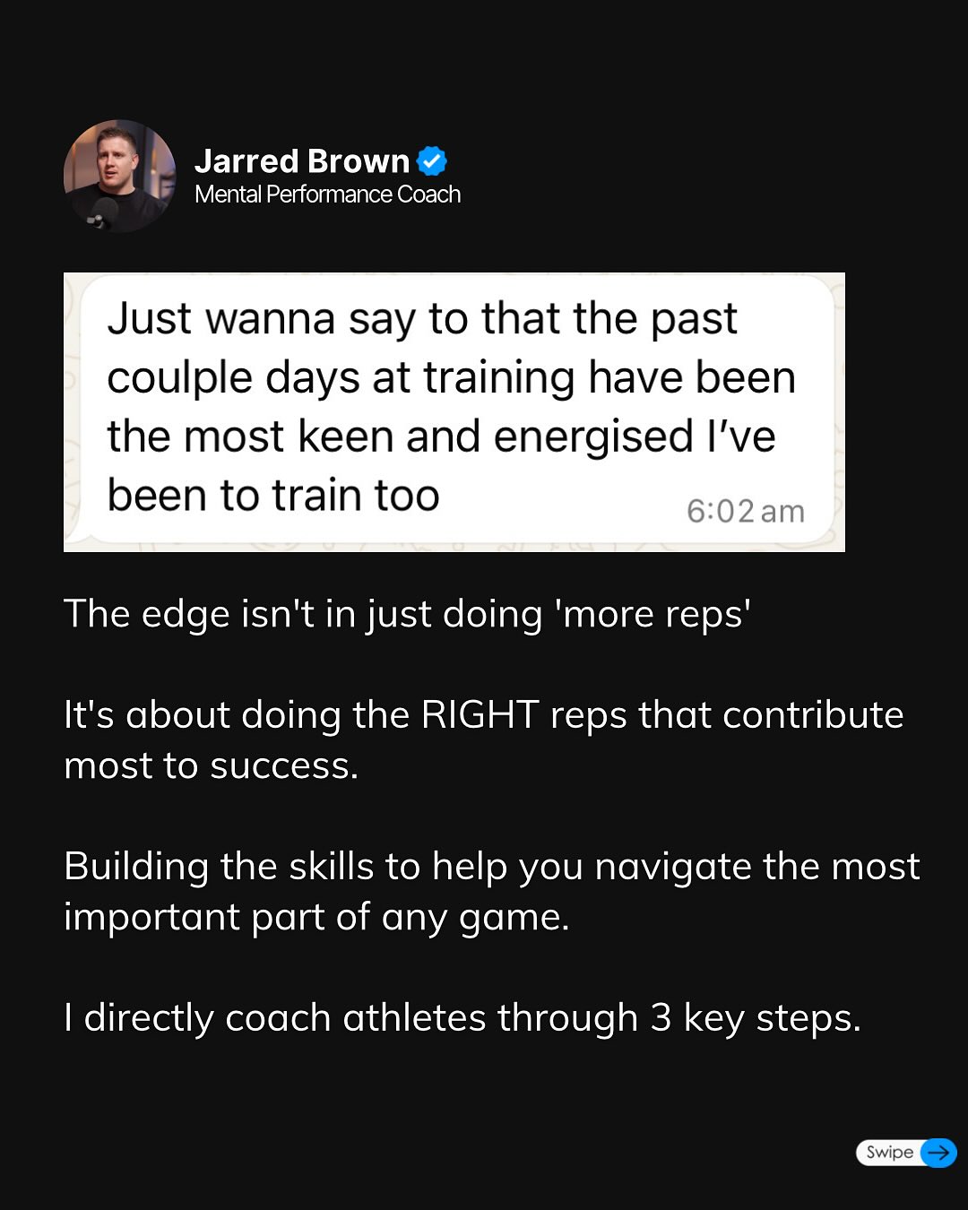 Winning Season: The Mental Shift That Changed It All