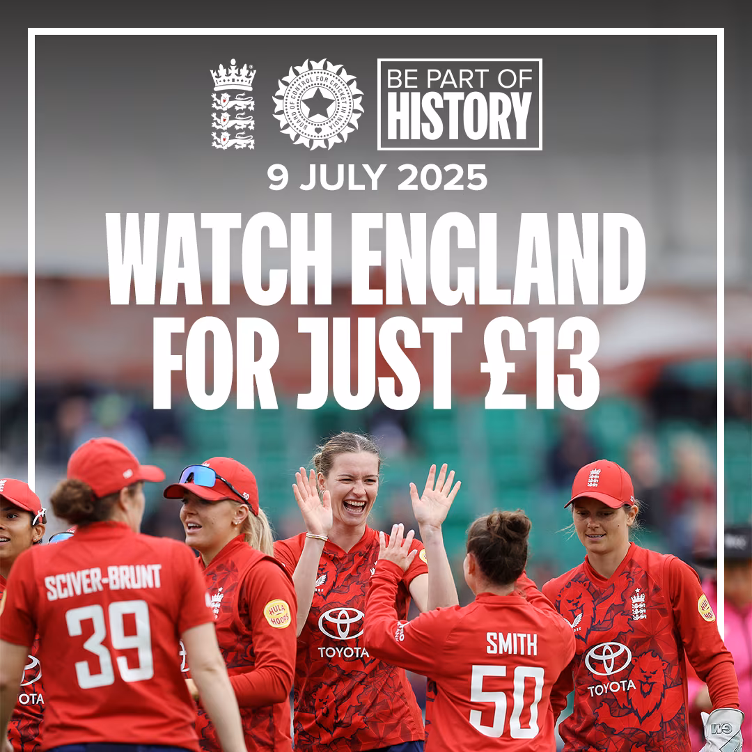 Women’s Cricket History: England Vs India At Emirates OT