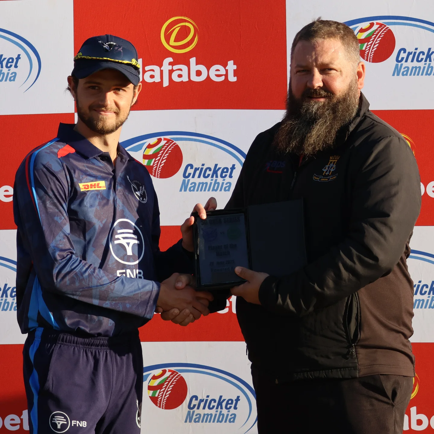 WP Myburgh Shines With All-Round Performance An epic batting and bowling display that raises Namibia's Eagles to great heights indeed!!