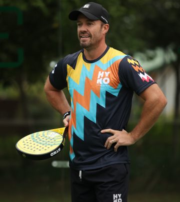 Ab De Villiers Unleashes The360 Racket