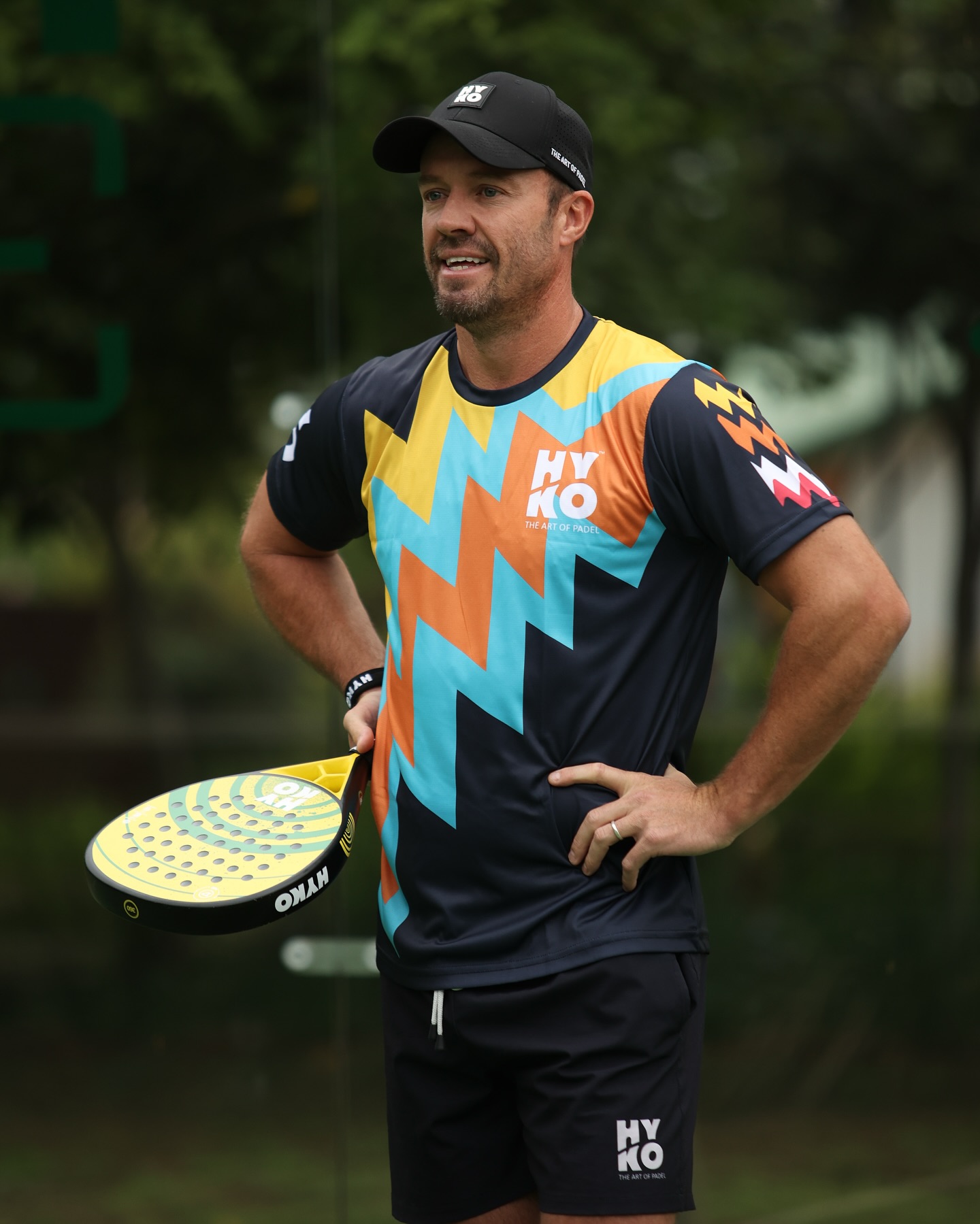 Precision meets innovation as the legendary cricketer revolutionizes padel with freedom!!