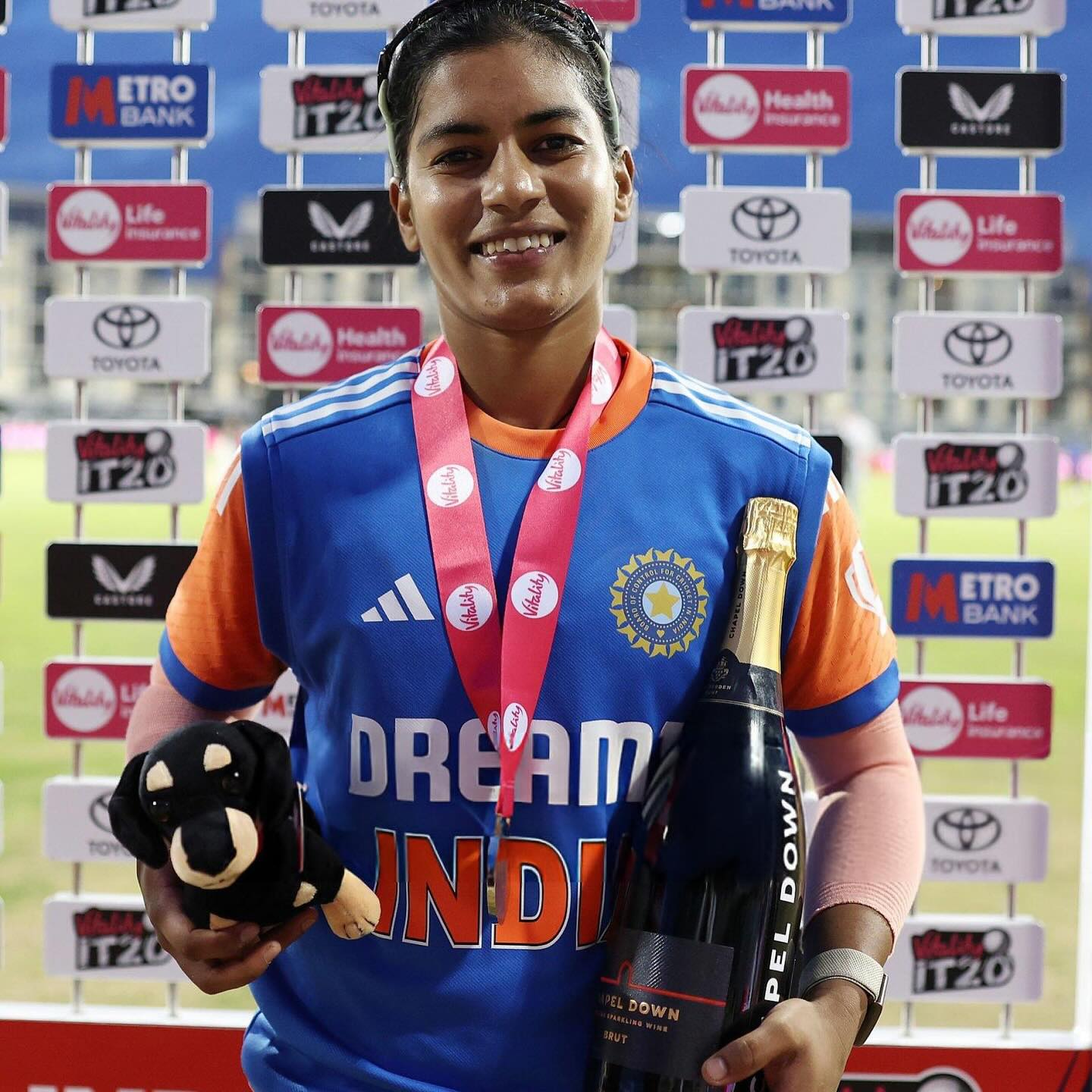 Amanjot Kaur Celebrates Indian Women's Cricket Triumph