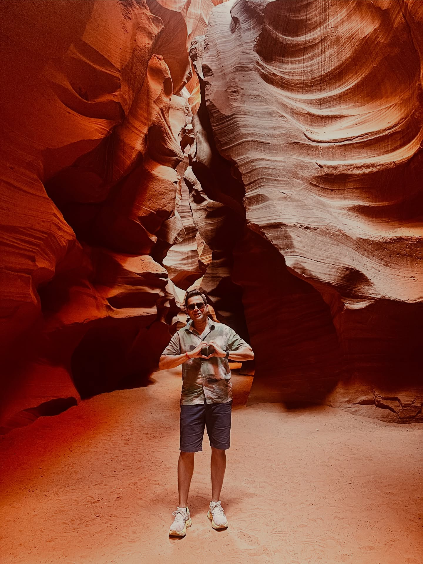 Antelope Canyon Magic: Aakash Chopra’s Dream Escape
