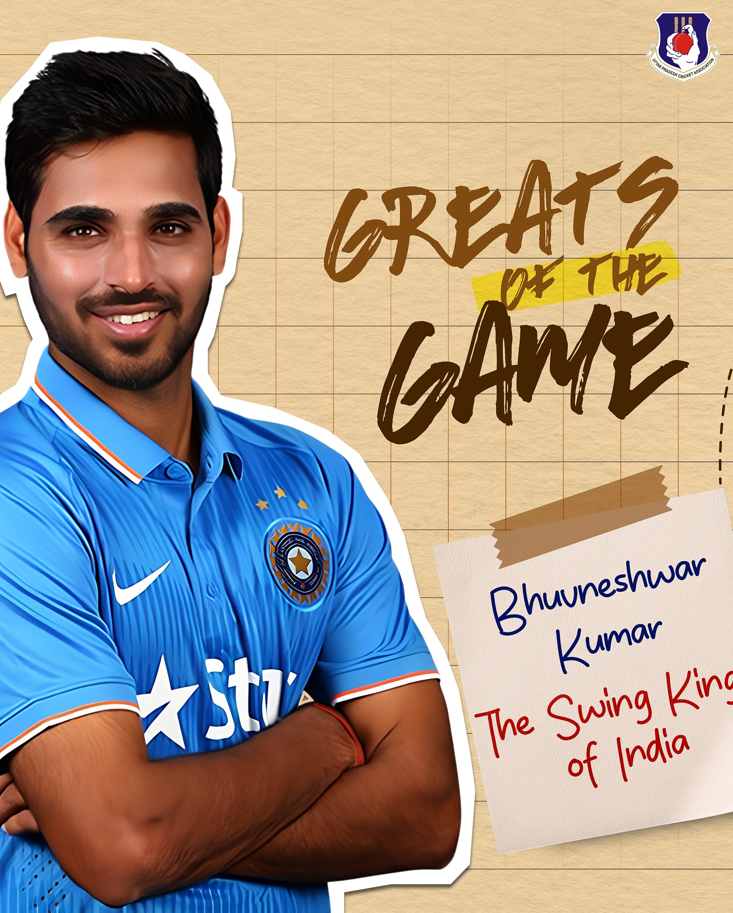 Bhuvneshwar Kumar: A Pillar Of Indian Cricket Honoring a stalwart bowler whose fearless determination and legacy inspire cricket lovers.