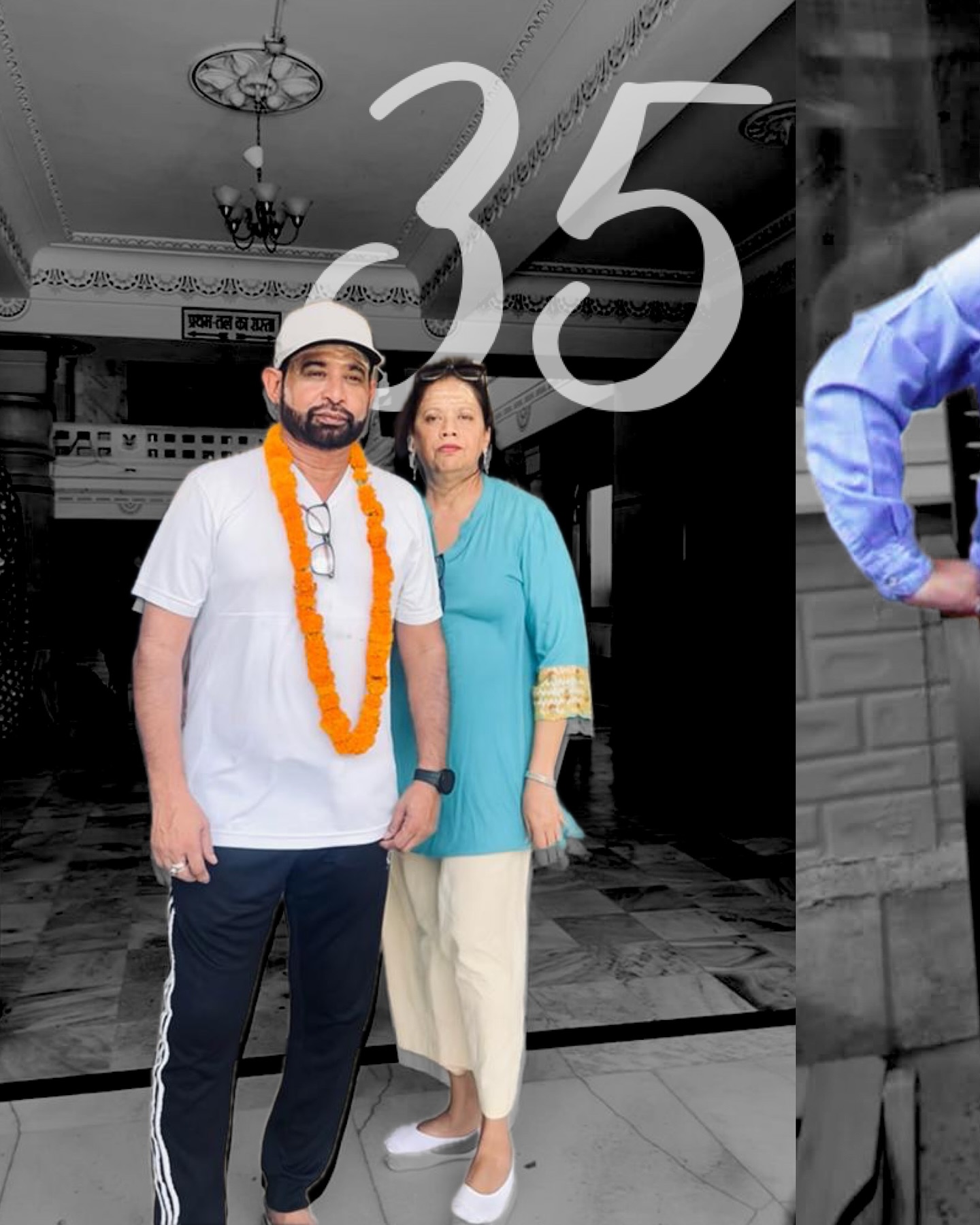 Honoring a love that stands the test of time Chetan Sharma marks 35 years of marital bliss