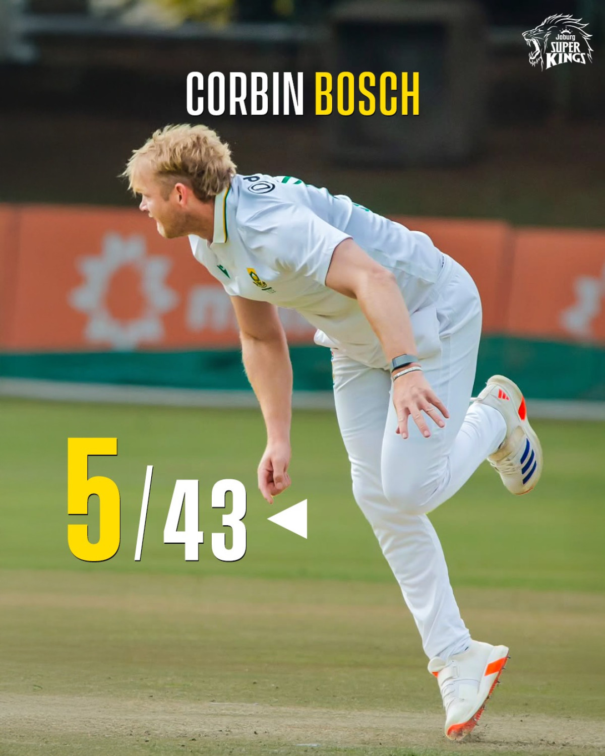 Super Kings roar in action as Corbin delivers a dazzling display in Zim vs SA clash live!