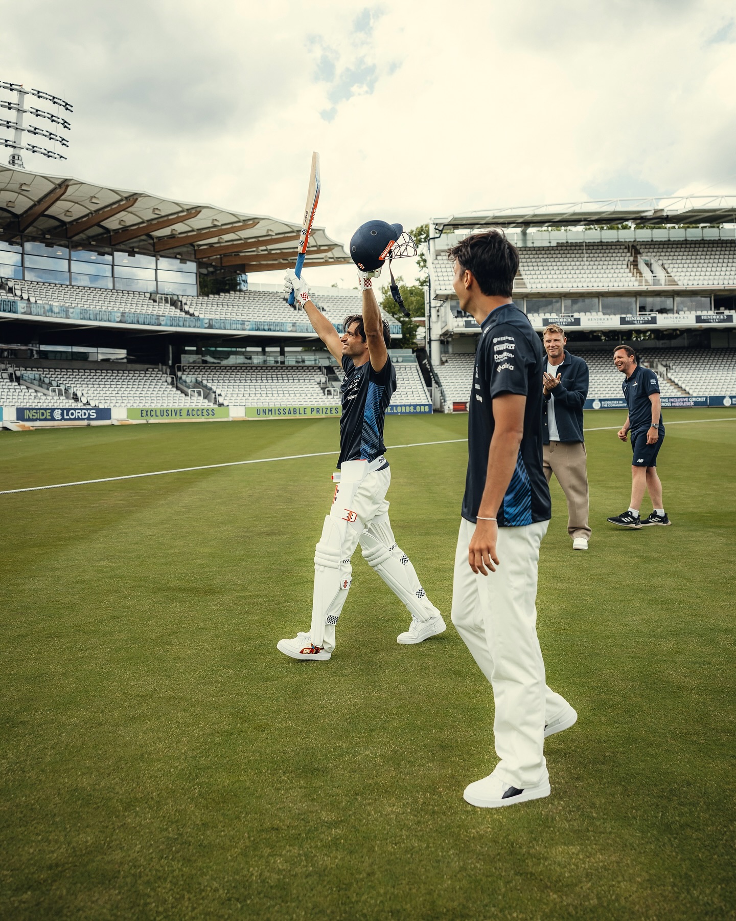 Cricket Icons Clash At Lord's