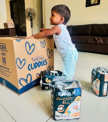 Dinesh Chandimal Endorses Velona Cuddles For Baby Comfort