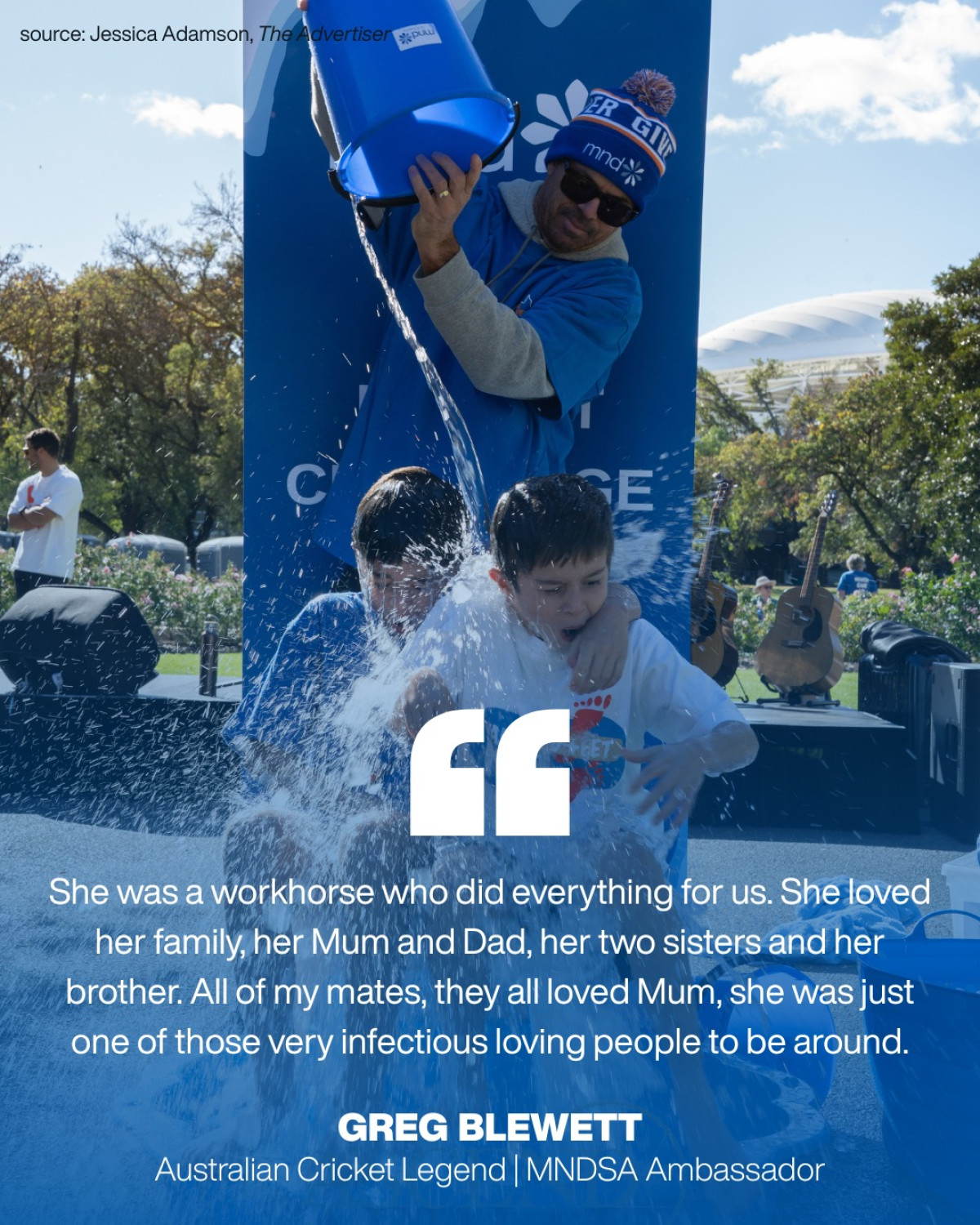 Former Aussie Cricketer Opens Up On MND Loss Impacting Lives Through MND Awareness: A Candid Journey of Loss, Love, and Determination!!