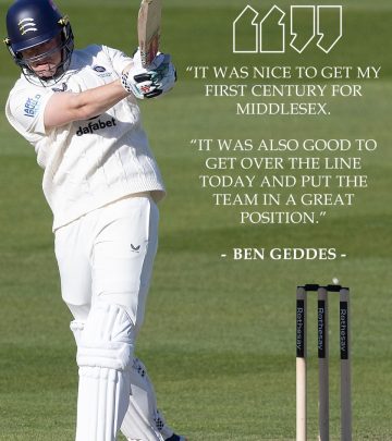 Geddo’s Stellar Performance Boosts Middlesex Momentum