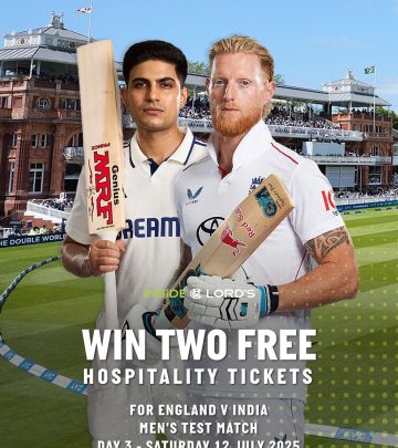 Exclusive hospitality at Lord’s – elite cricket tickets with vibrant vibes await you now!