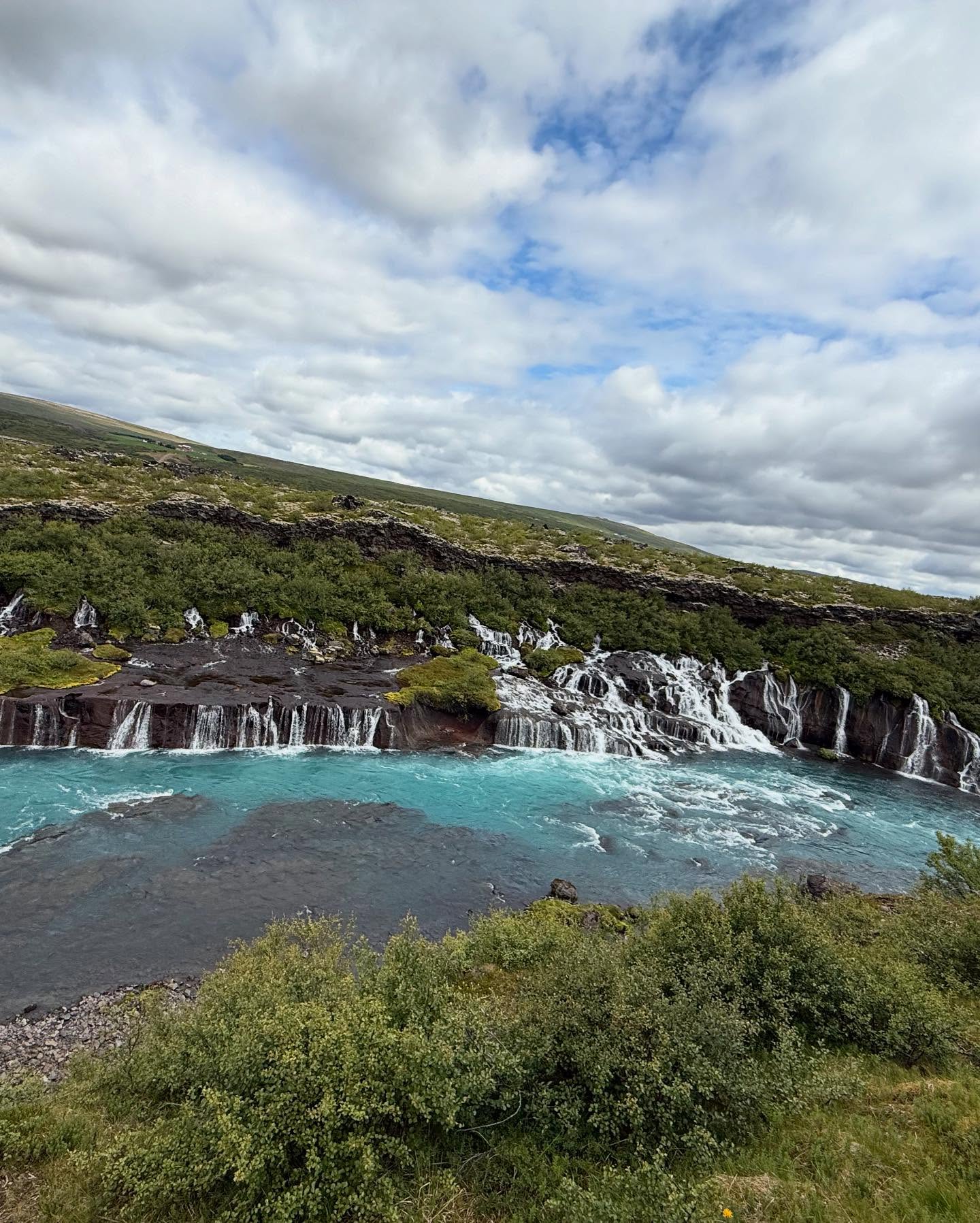Iceland’s Stunning Waterfalls: Hraunfossar & Barnafoss
