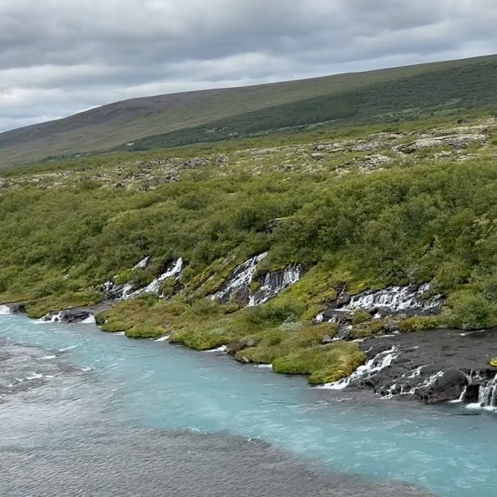 Iceland’s Stunning Waterfalls: Hraunfossar & Barnafoss