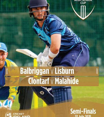 Irish Senior Cup Semi-Finals Confirmed