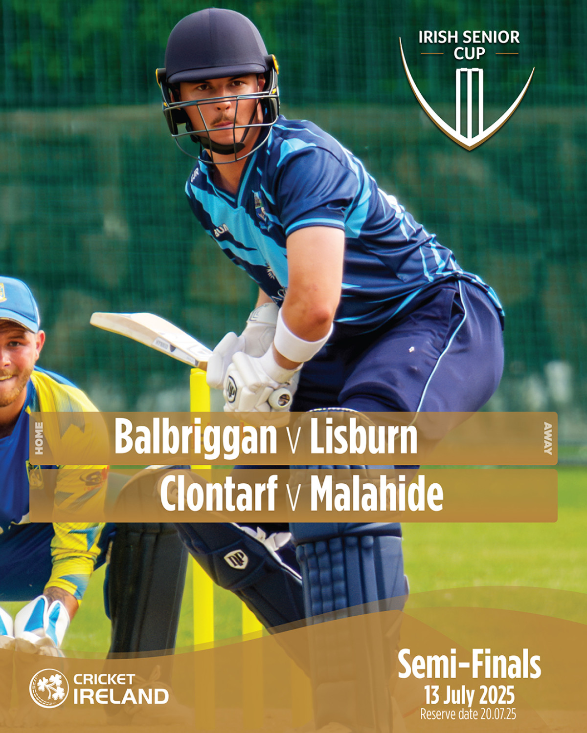 Four teams remain in a high-stakes showdown as the Irish Senior Cup semi-finals kick off!