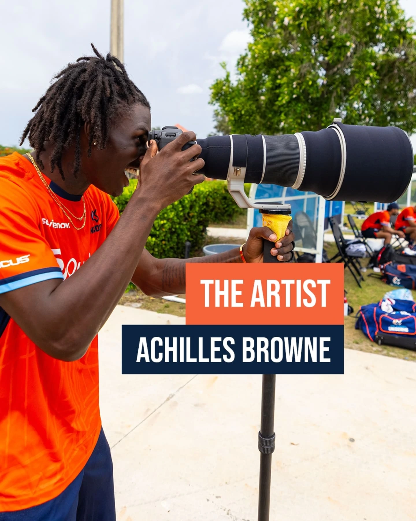Cricketer Jahmar Hamilton debunks critics in a playful Kodak moment that redefines ethic!