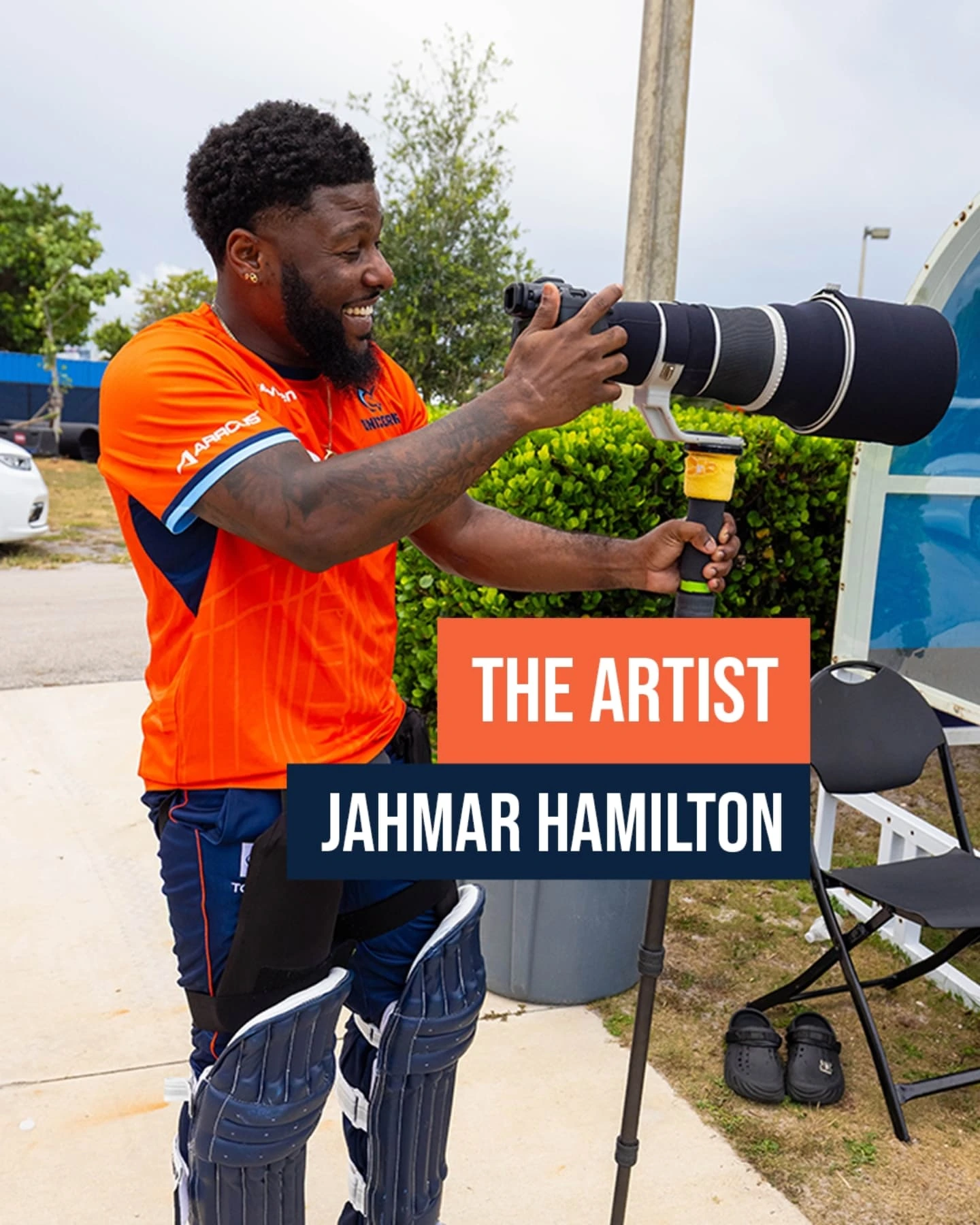 Jahmar Hamilton's Kodak Moment Captures Dedication