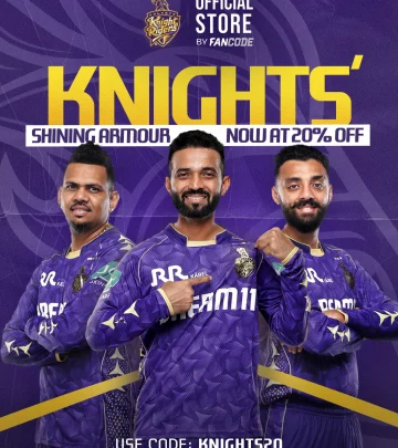 KKR Merch Sale: Save 20% With Code KNIGHTS20
