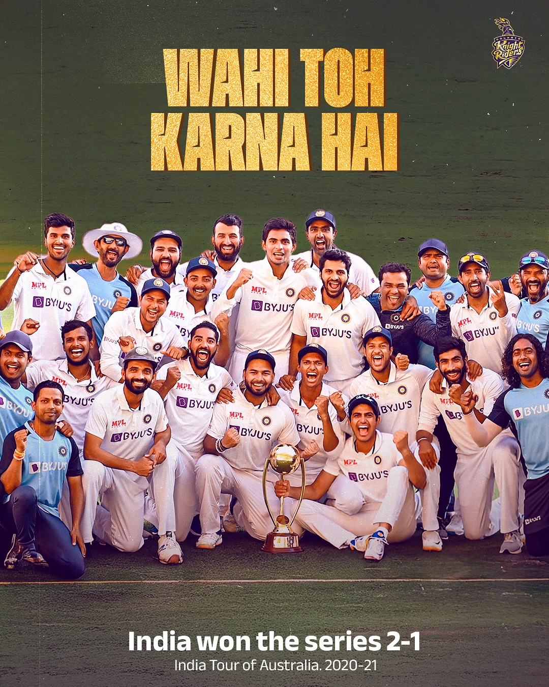 KKR Reaffirms Commitment With Motivational Message