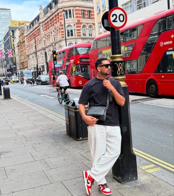 Mohsin Khan Owns London Streets With Bold Confidence