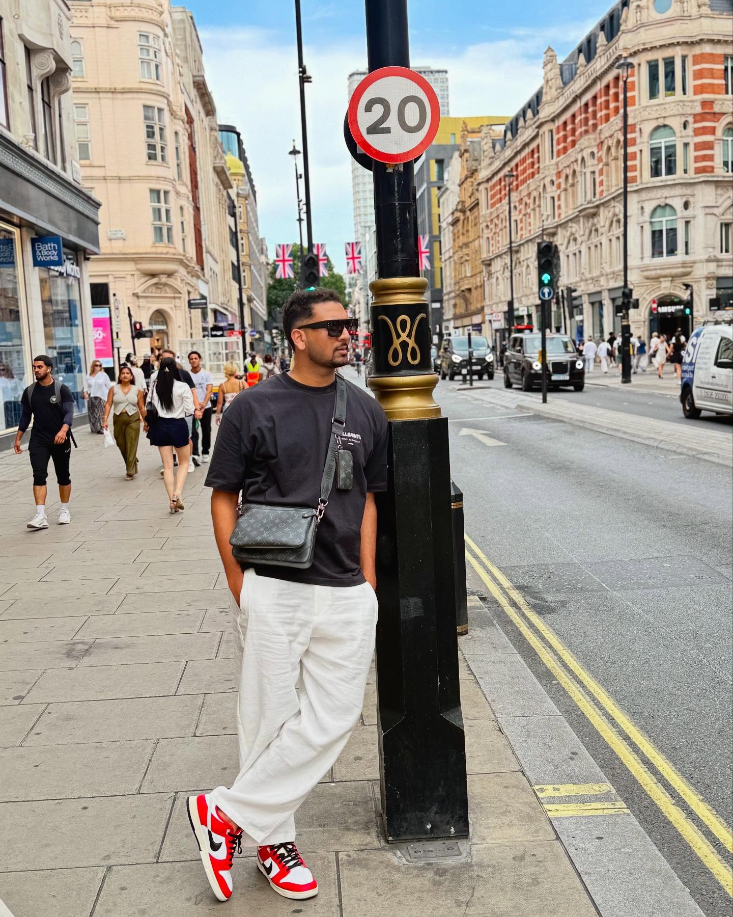 Mohsin Khan Owns London Streets With Bold Confidence
