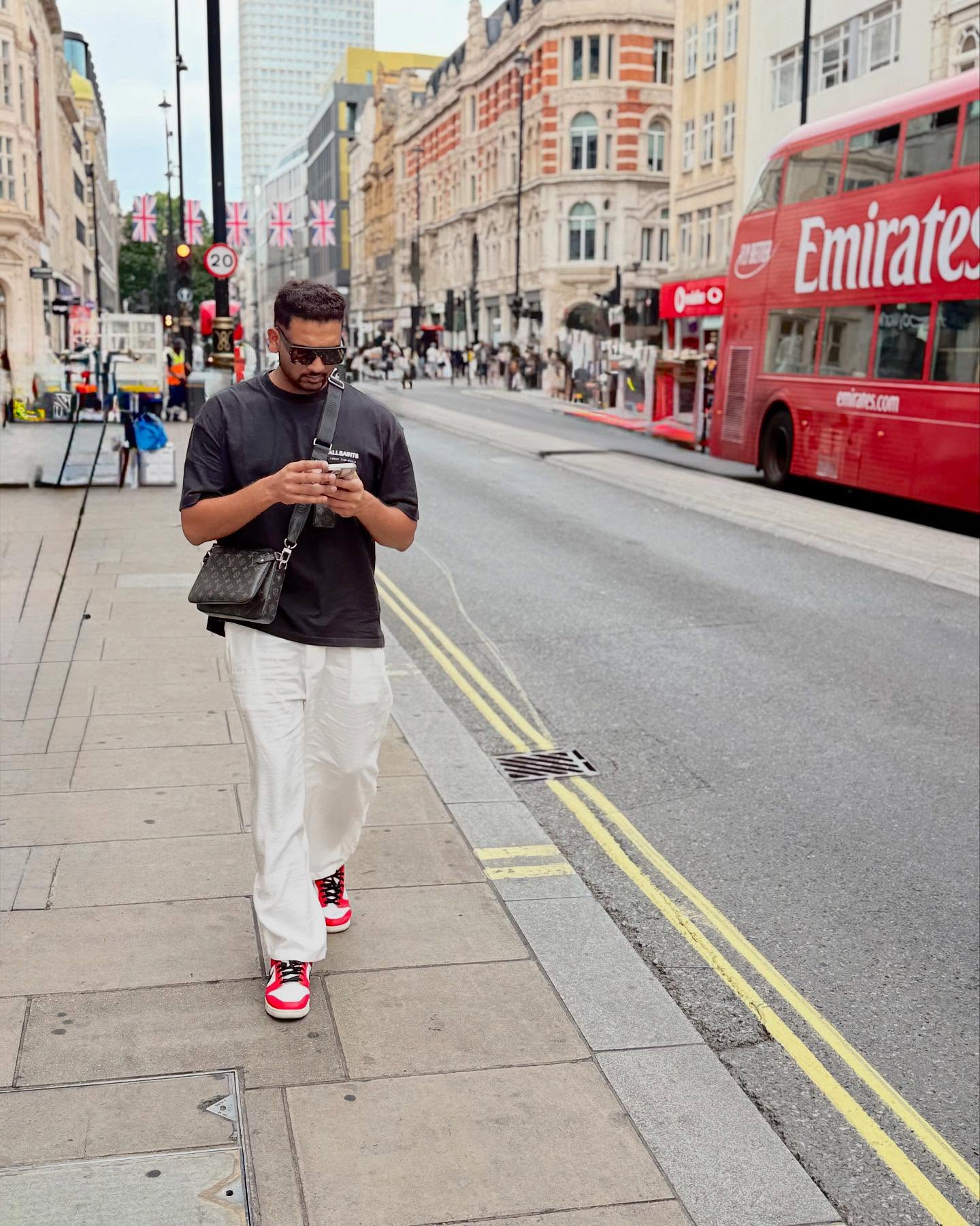 Mohsin Khan Owns London Streets With Bold Confidence