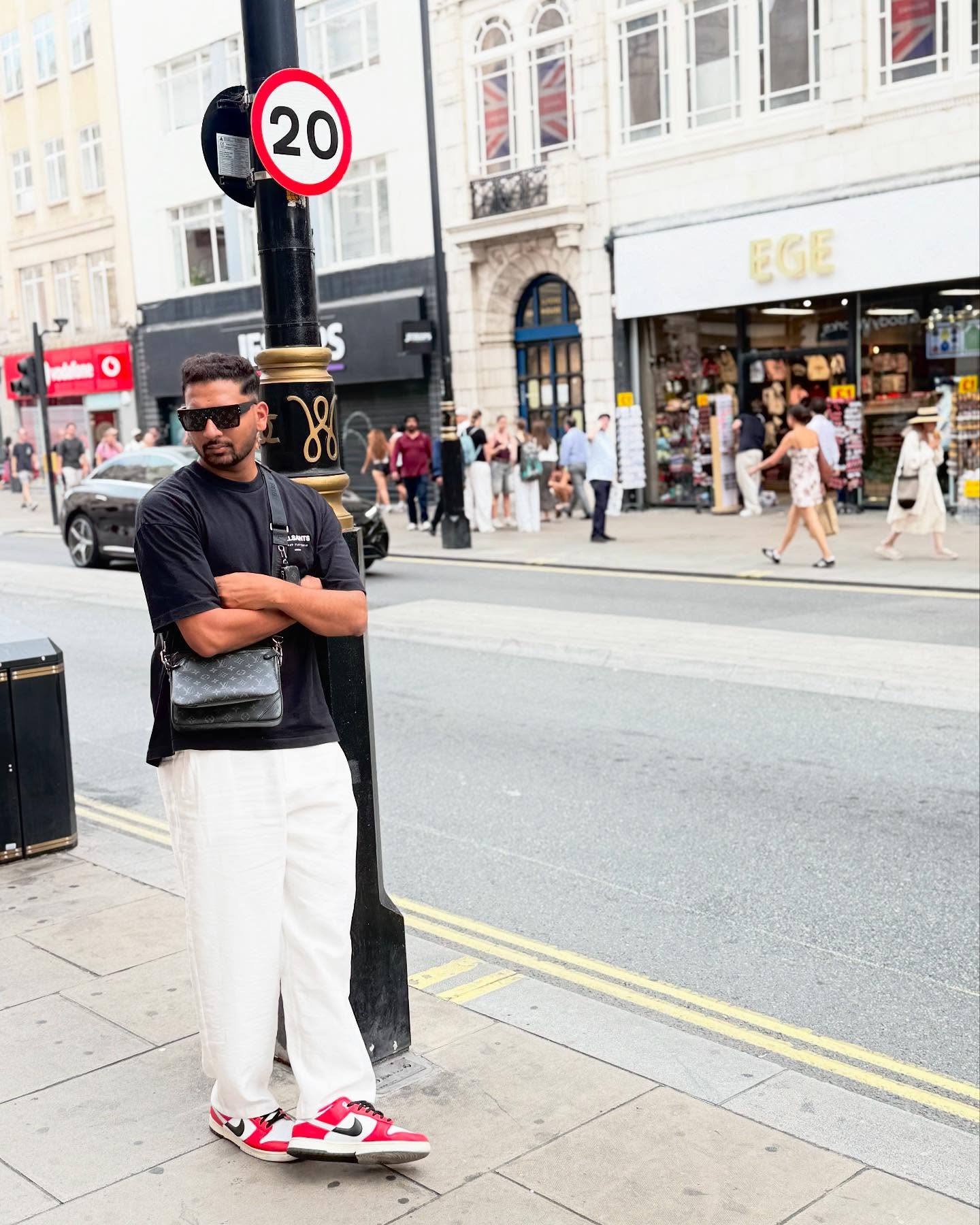 Mohsin Khan Owns London Streets With Bold Confidence