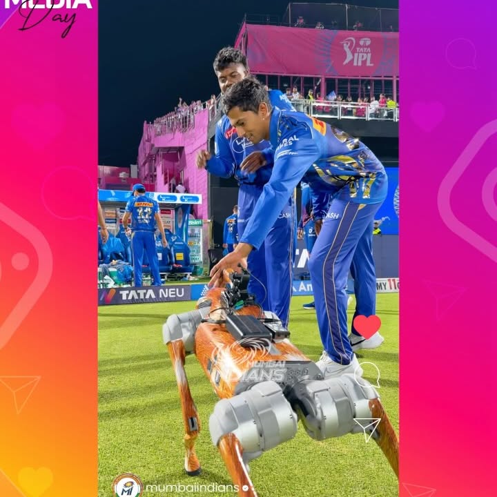 Mumbai Indians Celebrate World Social Media Day
