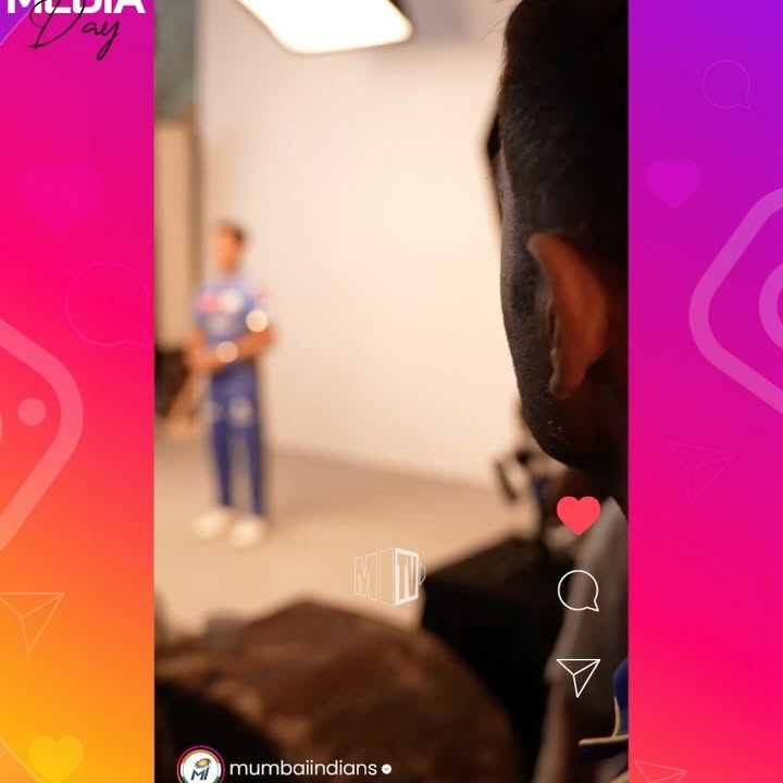 Mumbai Indians Celebrate World Social Media Day