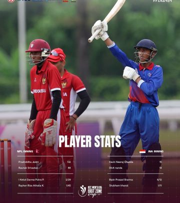 Nepal Triumphs In ACC U-16 East Zone Cup